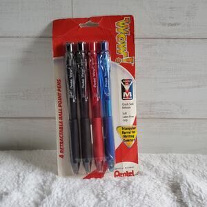 Pentel Retractable Ball Point Pens